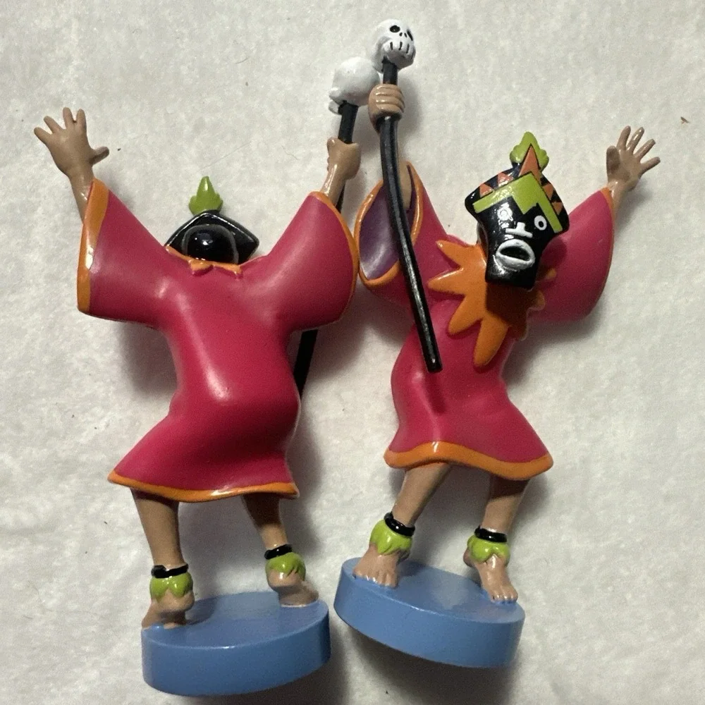 Scooby Doo, Chess Piece Bishop Set Of 2 Witch Doctor Cartoon Network ! Halloween